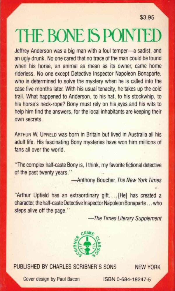 The Bone is Pointed by Arthur W. Upfield