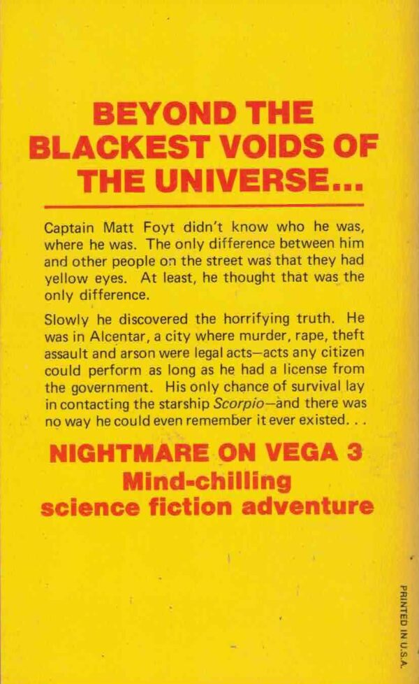 Space Probe: Nightmare on Vega 3 by Charles Huntington