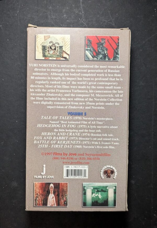 Masters of Russian Animation Volume 5: Yuri Norstein