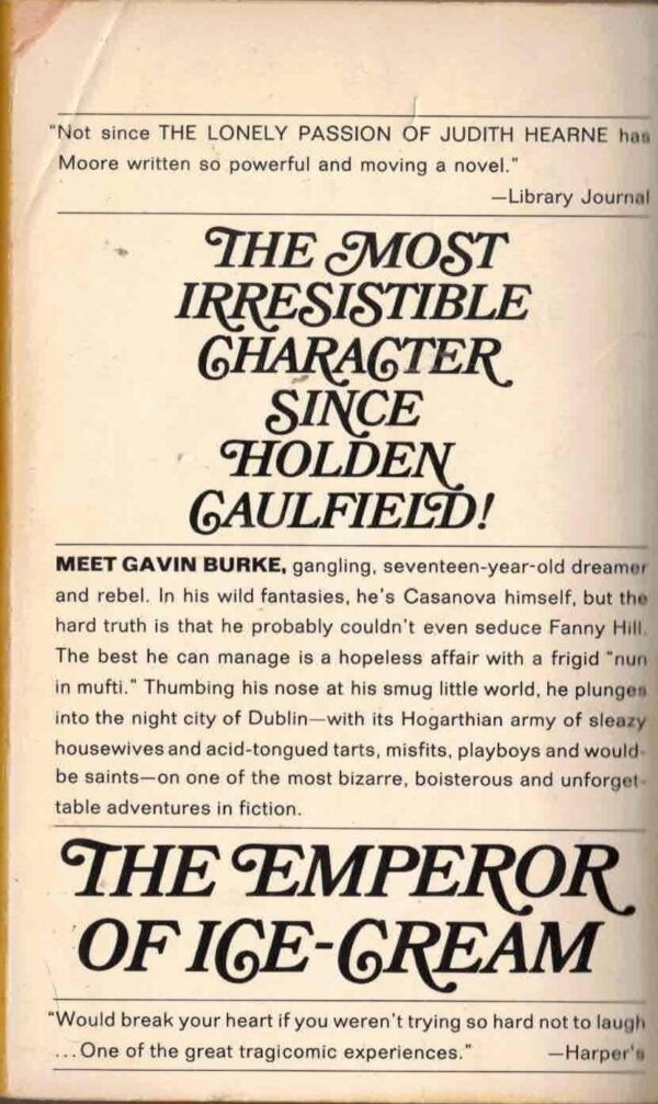 The Emperor of Ice-Cream by Brian Moore