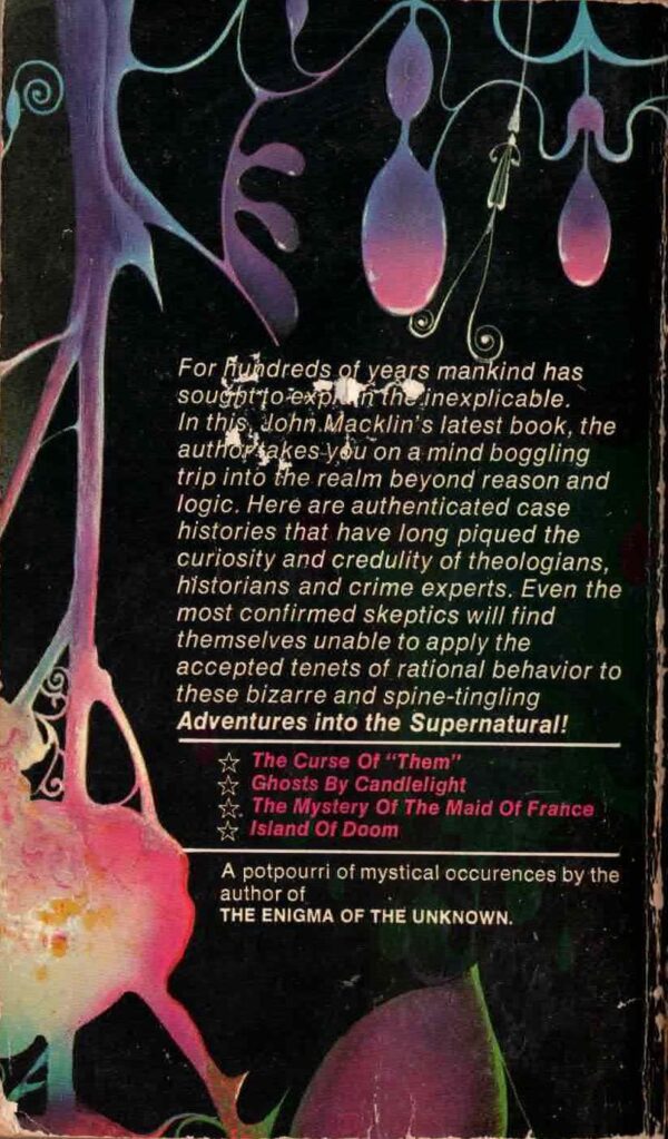Out of This World by John Macklin, Occult and Paranormal Investigations