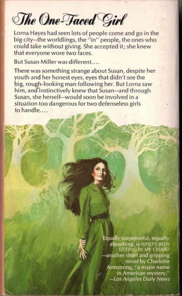 The One-Faced Girl by Charlotte Armstrong, An Ace Gothic Romance