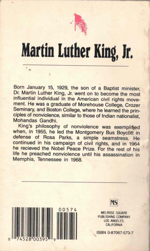Martin Luther King, Jr.: Civil Rights Leader by Joe Nazel / Vintage Paperback