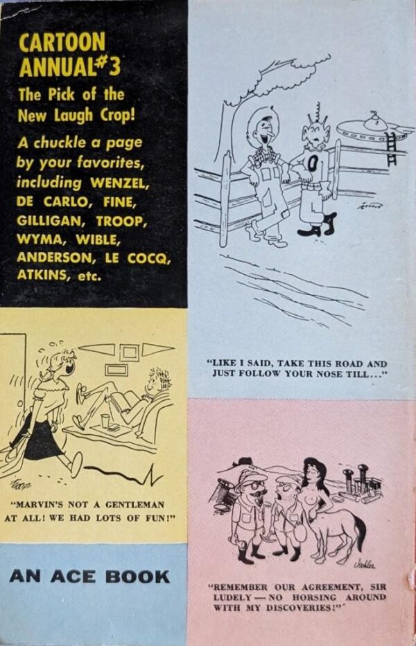 Cartoon Annual #3, edited by Brant House / Ace Vintage Paperback