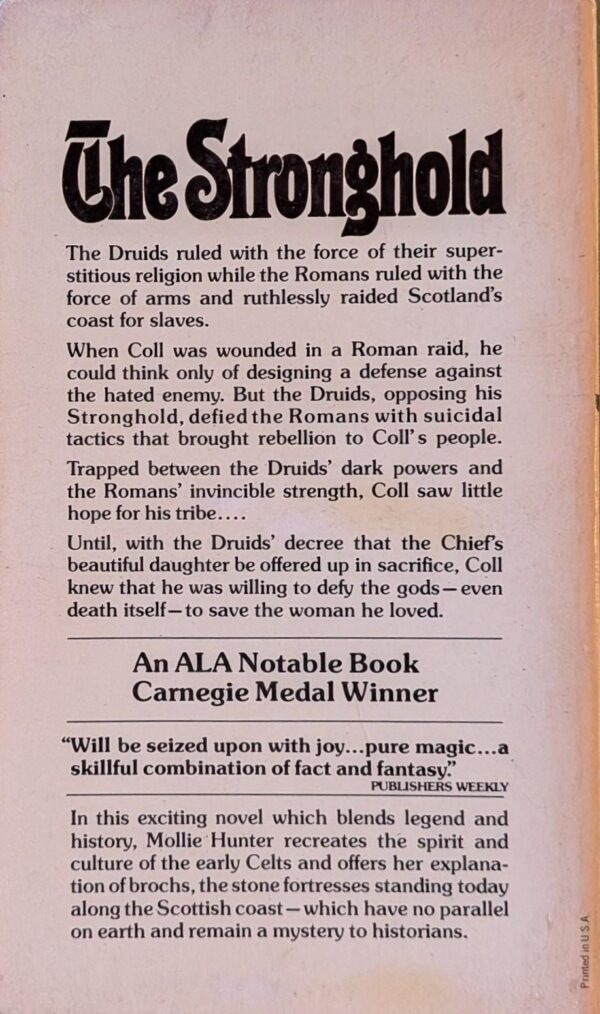 The Stronghold by Hollie Hunter, Vintage Paperback