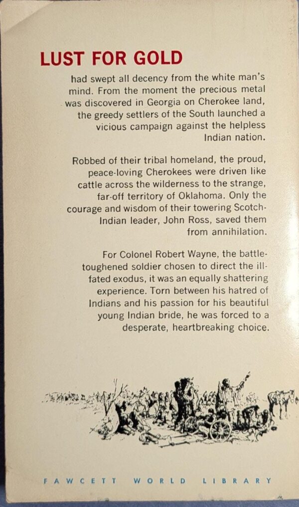 Trail of Tears by Williams Forrest // Vintage Paperback