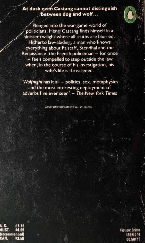 Wolfnight by Nicolas Freeling // Vintage Paperback