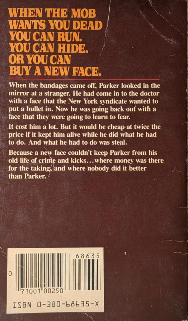 The Man With the Getaway Face by Richard Stark // Vintage Paperback