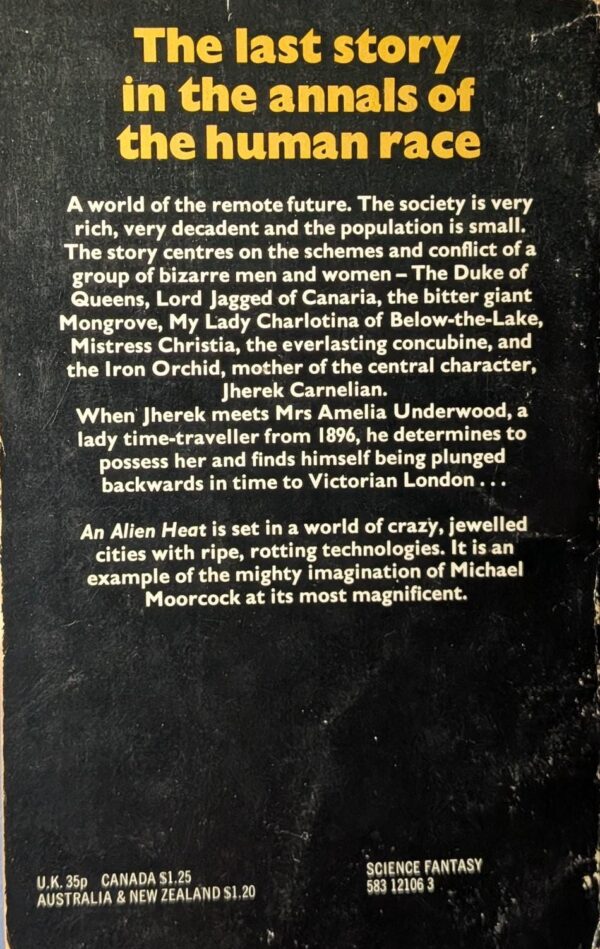 An Alien Heat by Michael Moorcock // Vintage Paperback