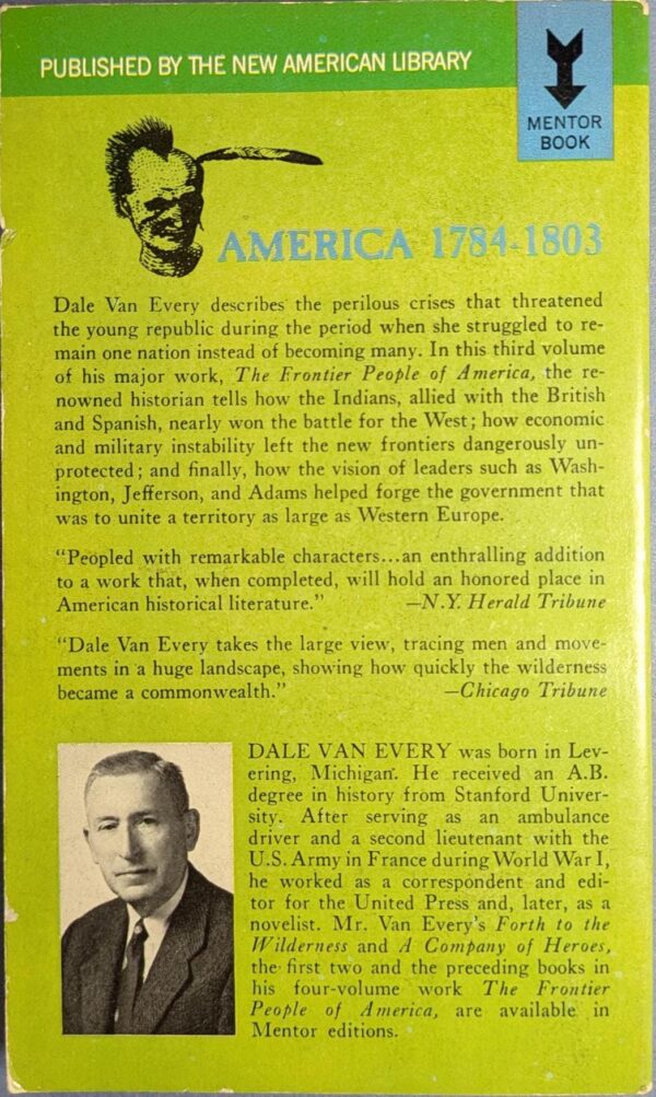 Ark of Empire: The American Frontier, 1774-1803 by Dale Van Every