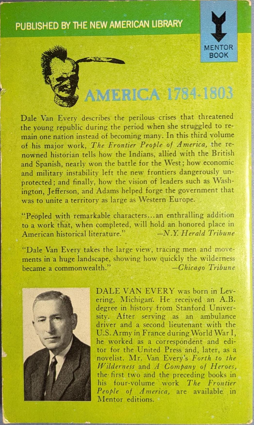 Ark of Empire: The American Frontier, 1774-1803 by Dale Van Every