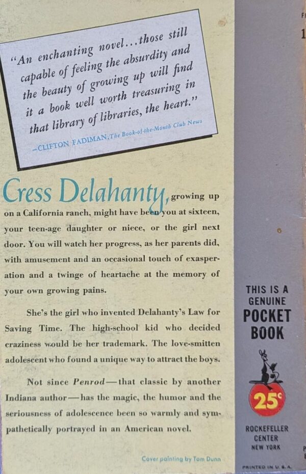 Cress Delahanty by Jessamyn West // Vintage Paperback