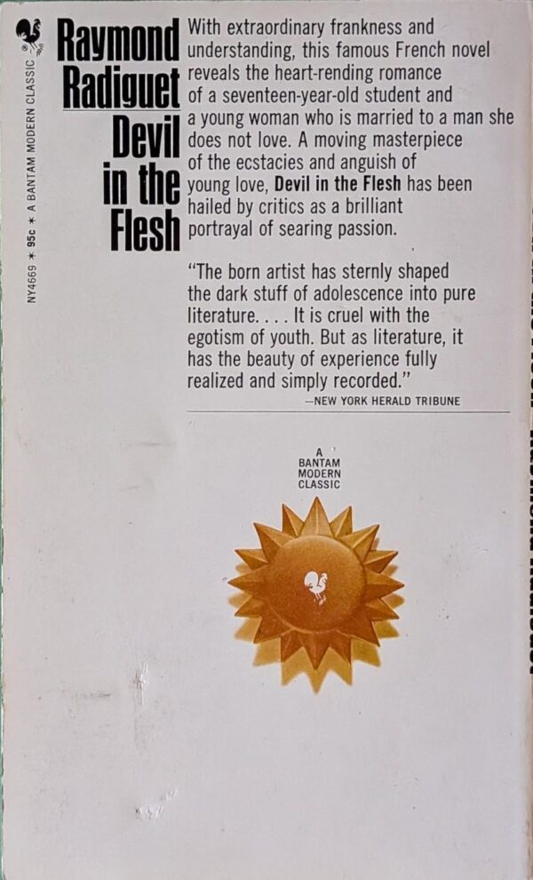Devil in the Flesh by Raymond Radiguet // Vintage Paperback