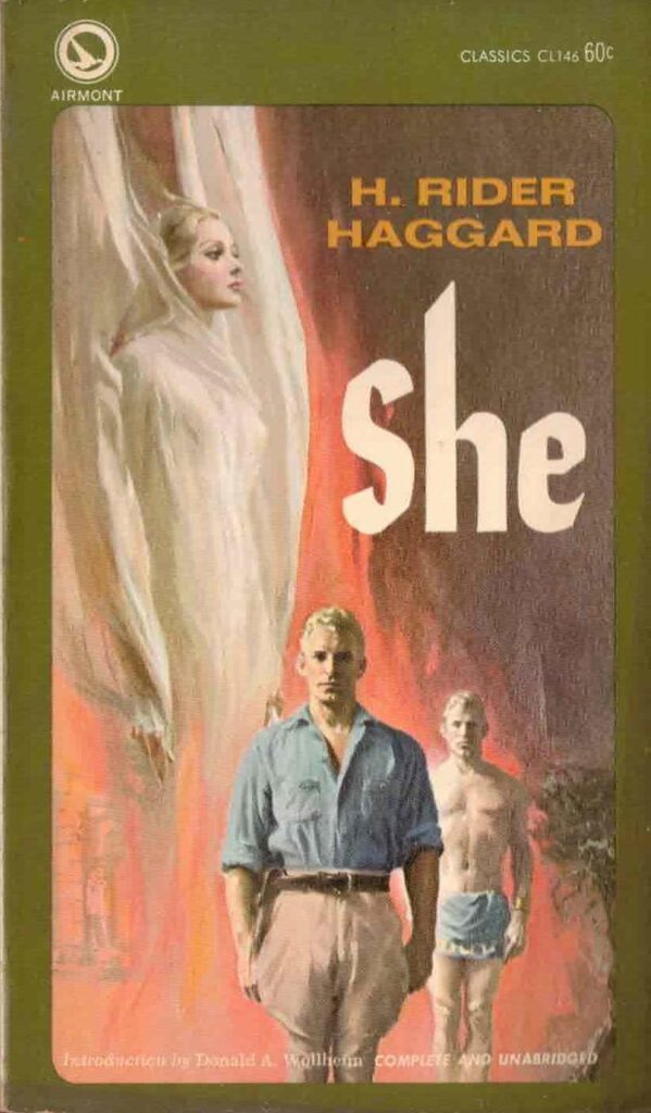 She by H. Rider Haggard / Airmont Vintage Paperback