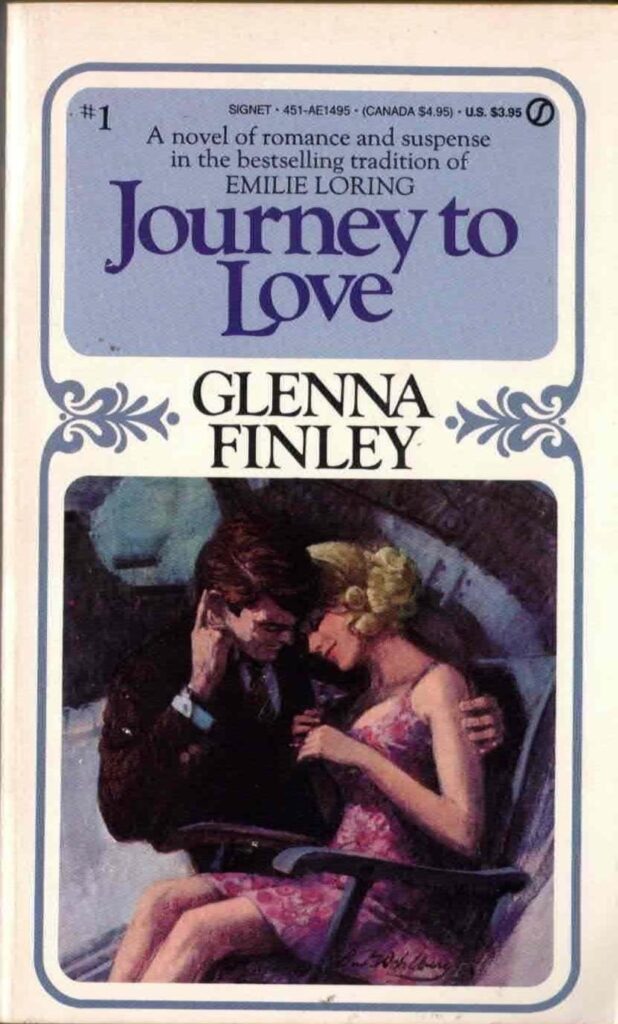 Journey to Love by Glenna Finley, Vintage Romance Novel