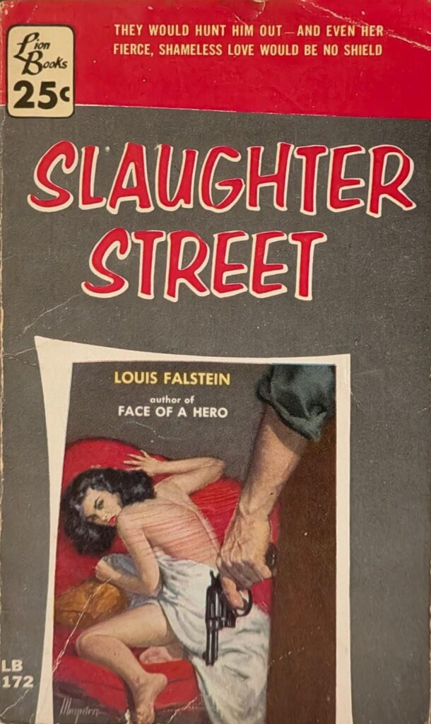 Slaughter Street by Louis Falstein // Vintage Paperback