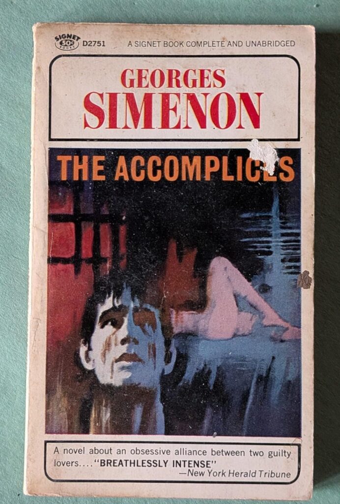 The Accomplices by Georges Simenon // Vintage Paperback