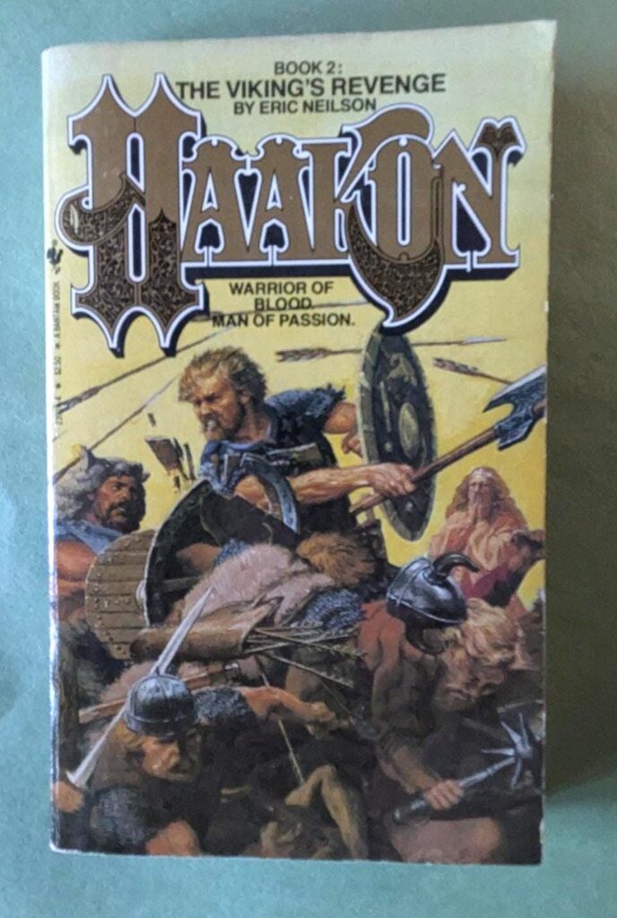 Haakon, Book 2: Viking's Revenge by Eric Nelson // Vintage Paperback