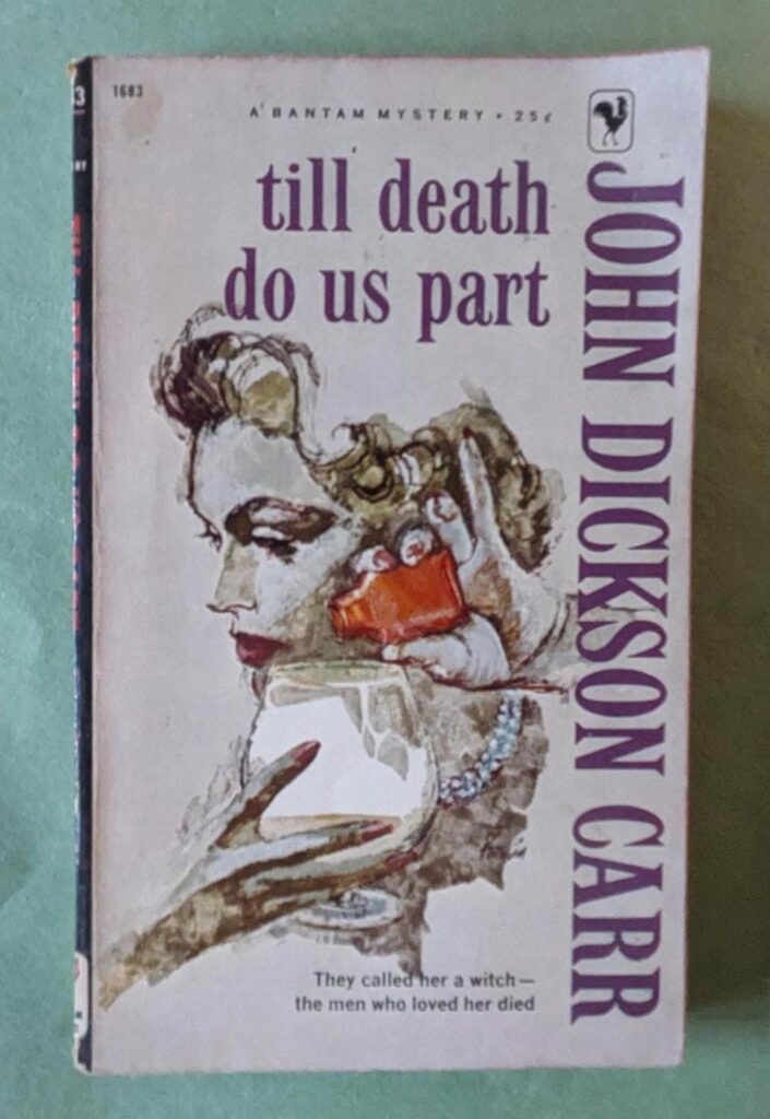 till death do us part by John Dixon Carr // Vintage Paperback