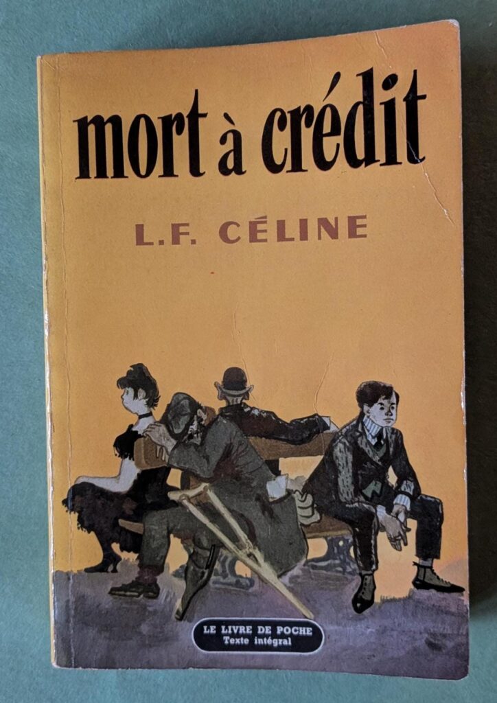 Mort a credit by L.F. Celine // Vintage French Paperback