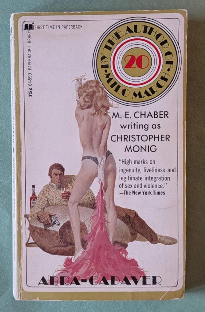 Abra-Cadaver by M.E. Chaber // /Vintage Paperback